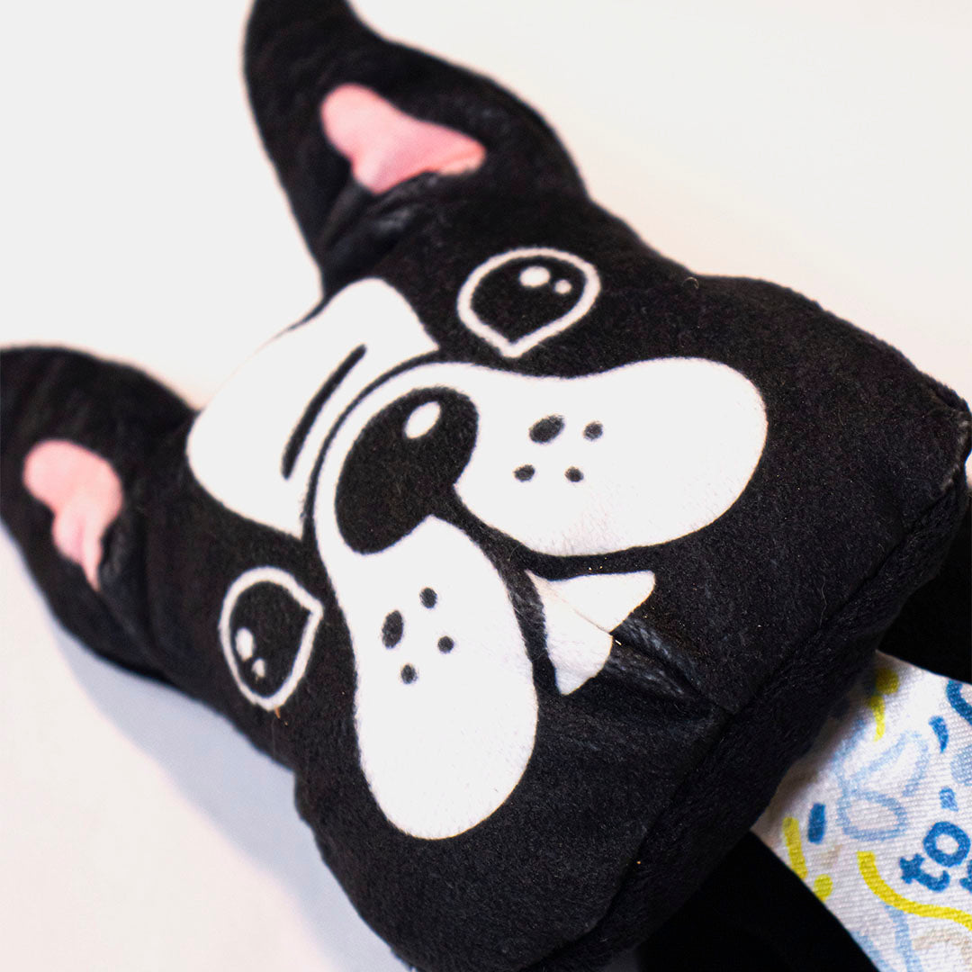 Topelúcia Raças ® - Pelúcia Resistente, Estimulante e o Novo Melhor Amigo do Seu Pet - Bulldog Francês