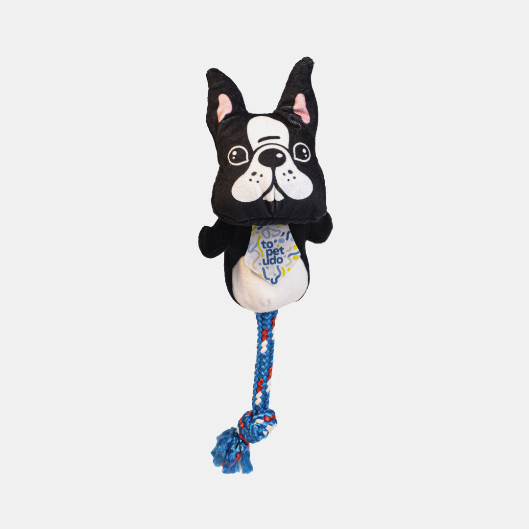 Topelúcia Raças ® - Pelúcia Resistente, Estimulante e o Novo Melhor Amigo do Seu Pet - Bulldog Francês