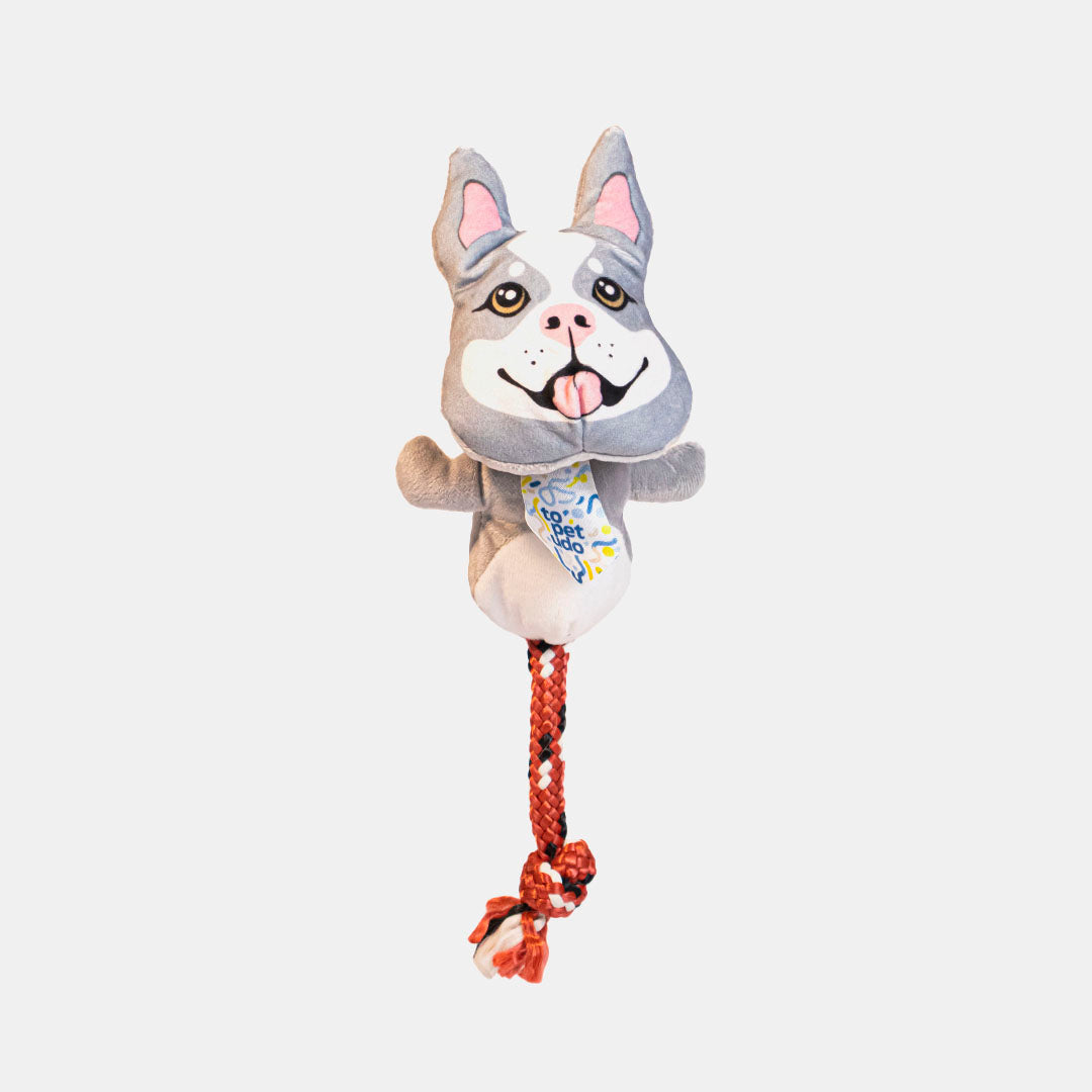 Topelúcia Raças ® - Pelúcia Resistente, Estimulante e o Novo Melhor Amigo do Seu Pet - Pitbull