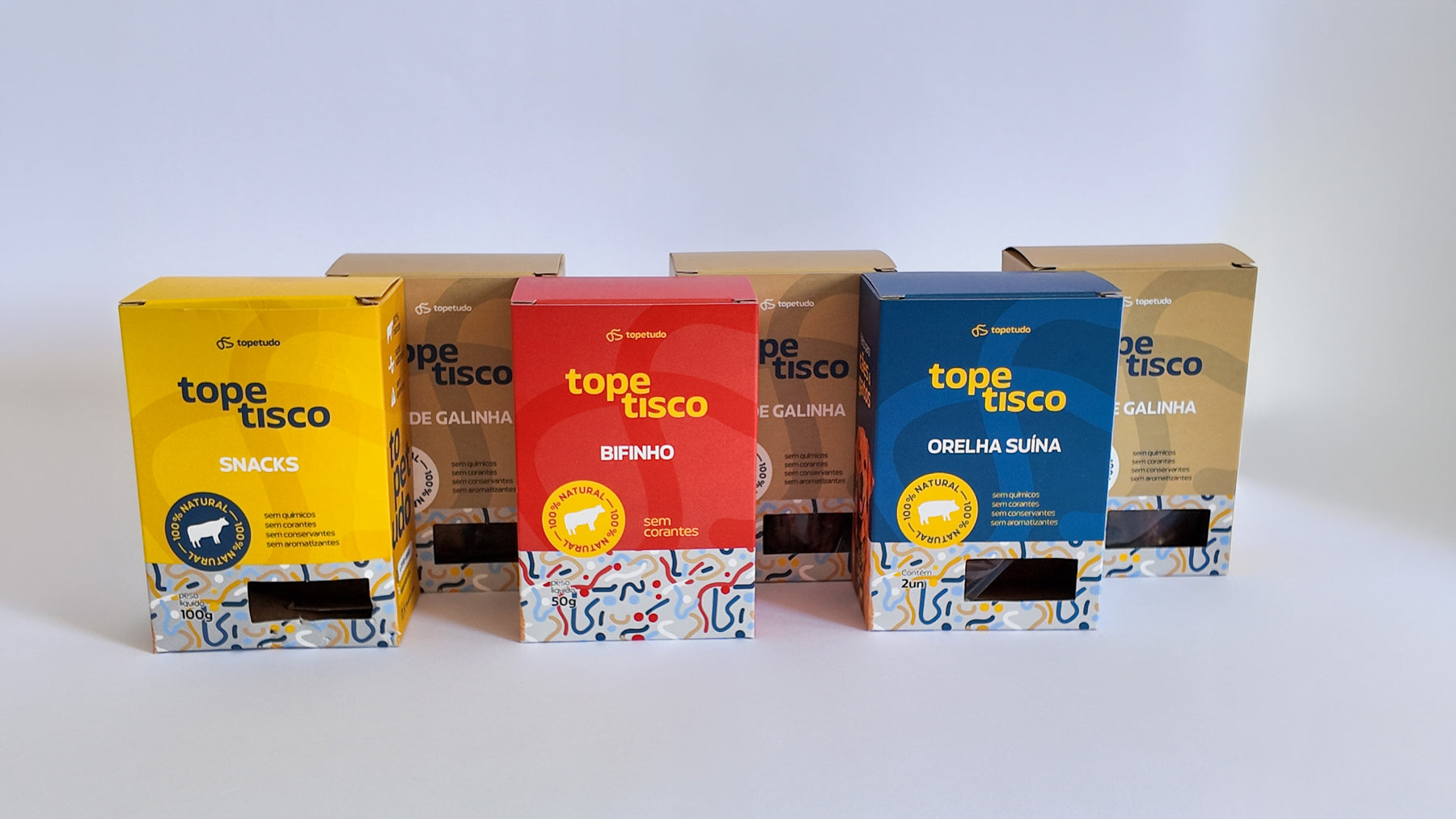 Kit de Petiscos Naturais para Cachorro com Pé de Galinha, Orelha e Casco Bovino Desidratado – Kit Porta de Entrada