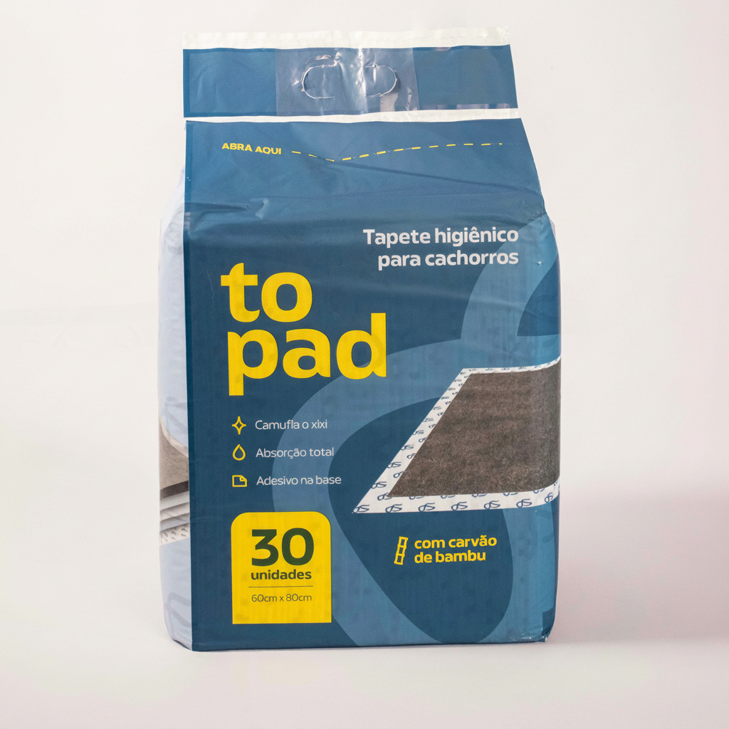Tapete Higiênico Pet Alta Absorção Tecnologia Multicamadas Topad® 6 Ca