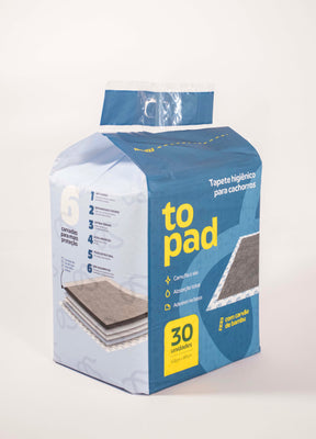Tapete Topad 6 Camadas – Alta Absorção, Controle de Odores e Proteção Sem Vazamentos