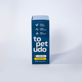 Peito de Frango Desidratado e Defumado para Cães, Petisco Natural Rico em Proteínas