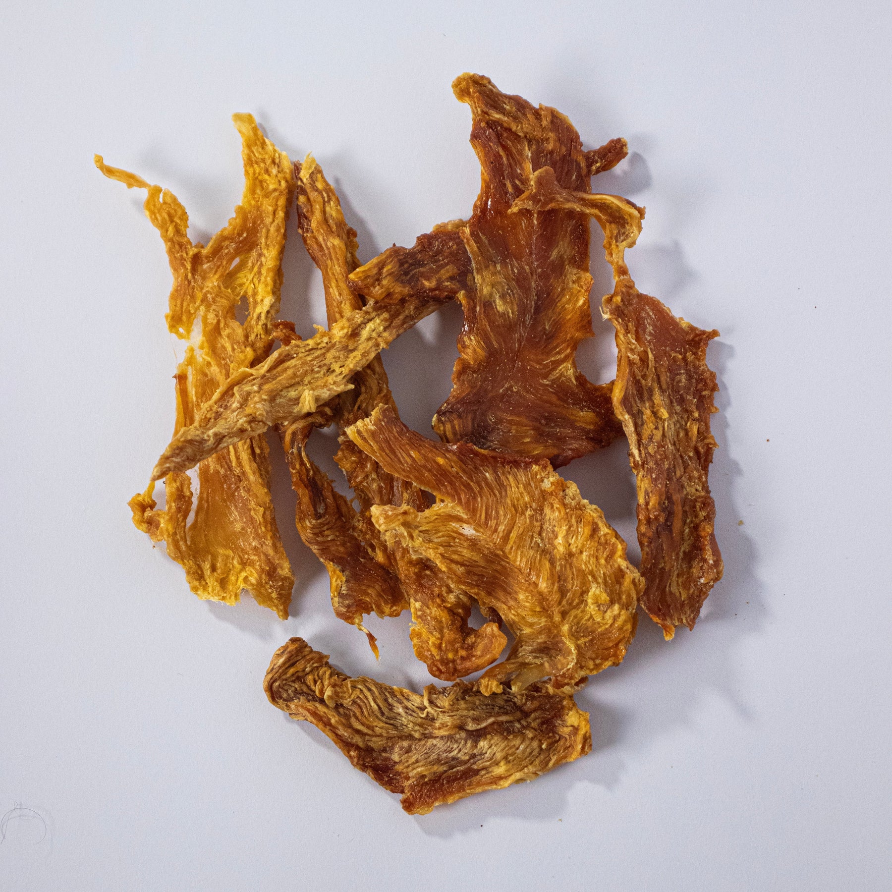 Peito de Frango Desidratado e Defumado para Cães, Petisco Natural Rico em Proteínas