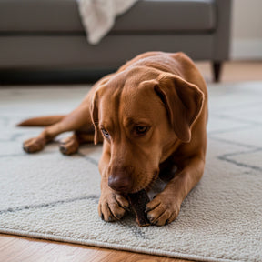 Snack de Esôfago Bovino para Cães, Petisco Natural de Mastigação e Enriquecimento Ambiental